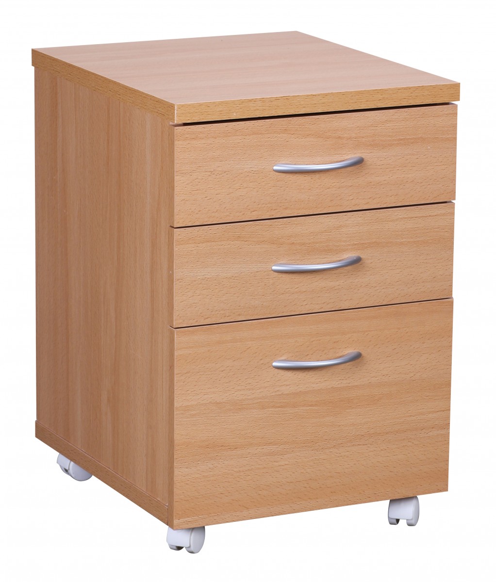 Rollcontainer OTTAWA | Buche | 40 x 60 x 45 cm