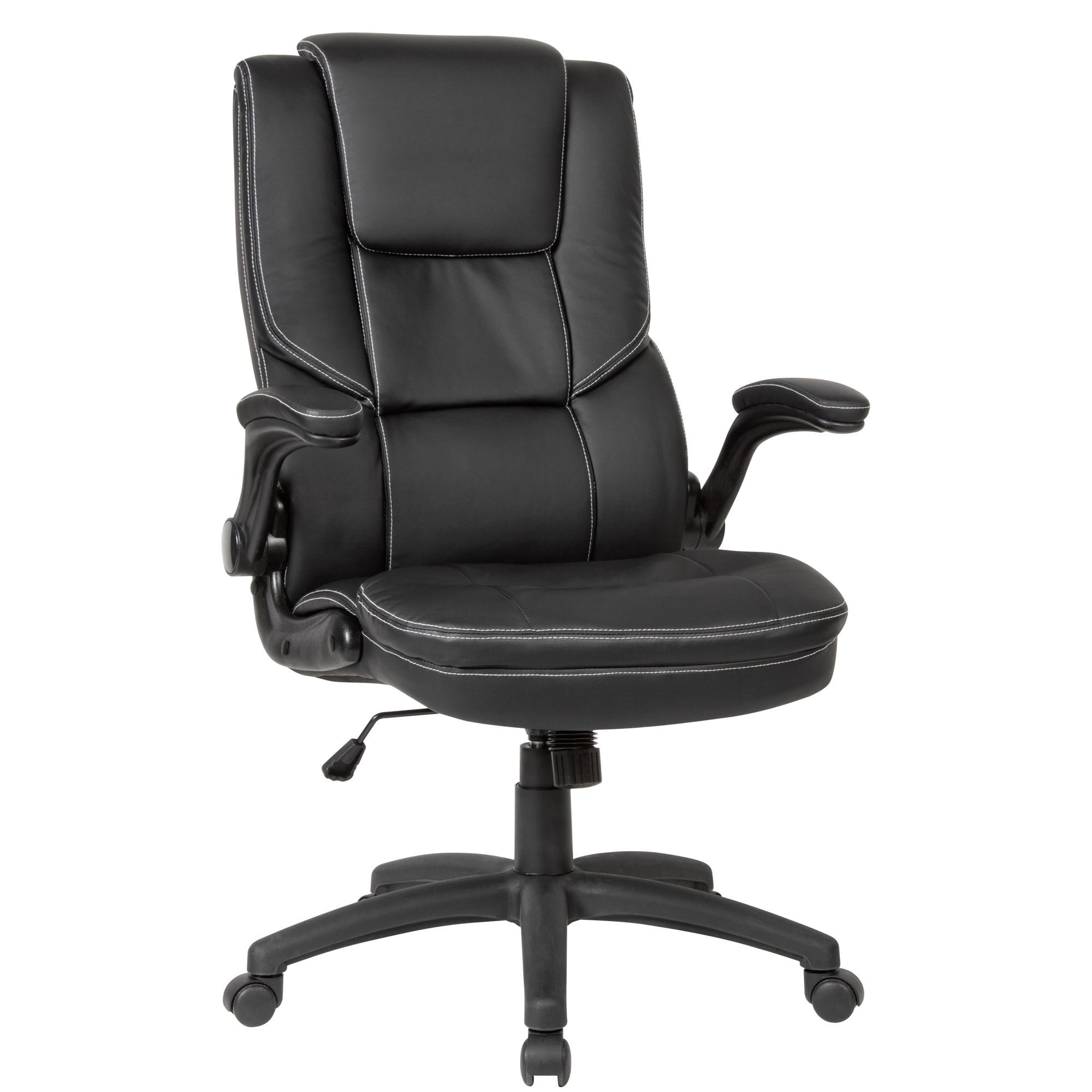 Amstyle schreibtischstuhl kunstleder schwarz büro drehstuhl bürosessel 120 kg