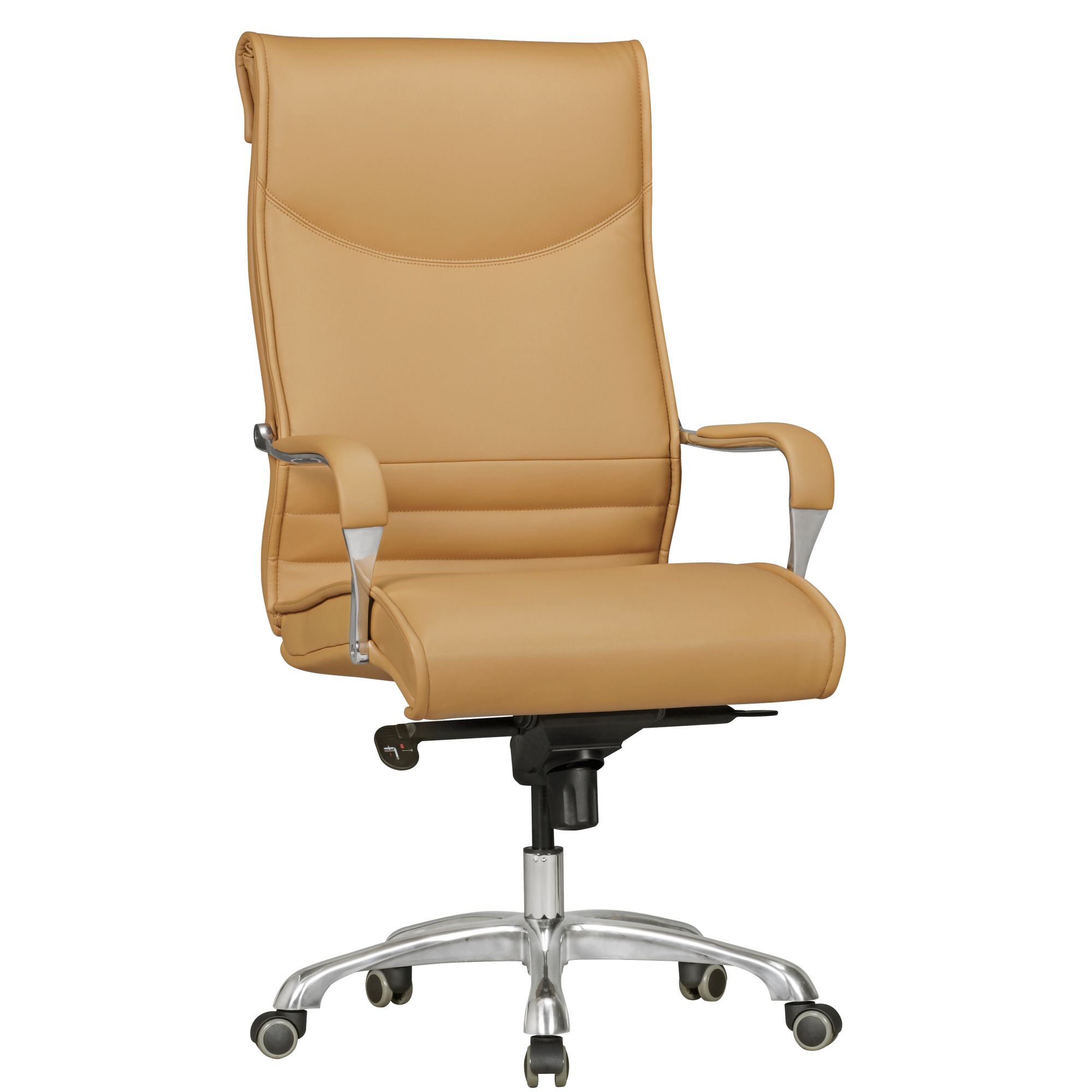 Bürostuhl BIGBOSS XXL | Kunstleder Caramel | Höhe 120-126 cm, Breite 61 cm, Tiefe 60 cm