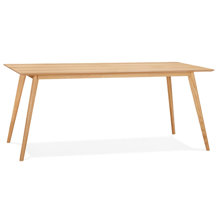BARISTA Esstisch / Designerschreibtisch | Natürliches Beige Holz | 180x90x75 cm