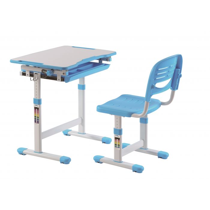 Comfortline schreibtisch 201 blau