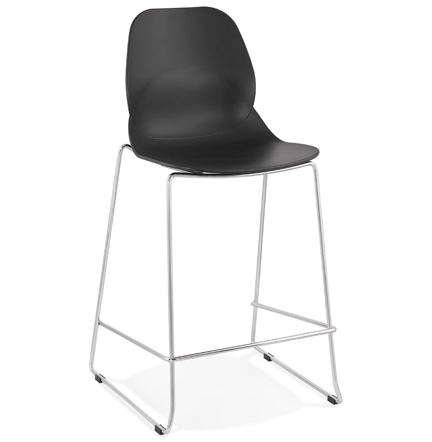 BERLIN MINI Snackhocker | Schwarz | 51,5 x 52 x 101 cm